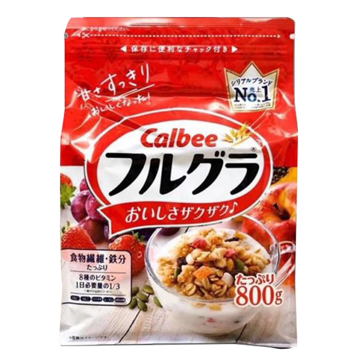 Ngũ cốc đỏ Calbee Nhật Bản