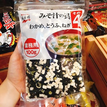 Rong biển đậu hũ khô Nhật Bản gói 100g