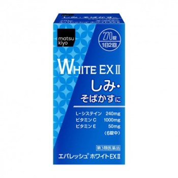 Viên uống trắng da trị nám White EX 270 viên